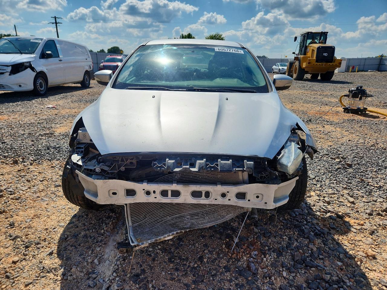 2015 Ford Focus Se Silver vin: 1FADP3F27FL317715