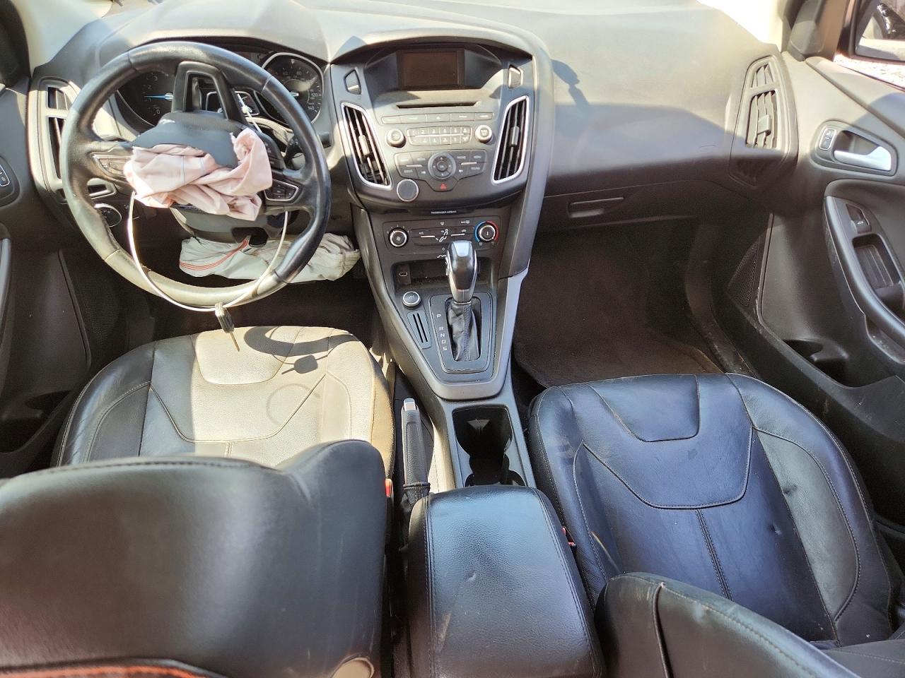 2015 Ford Focus Se Gray vin: 1FADP3F27FL319433