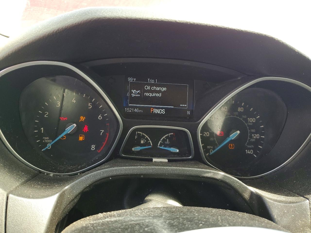 2015 Ford Focus Se Red vin: 1FADP3F27FL333400
