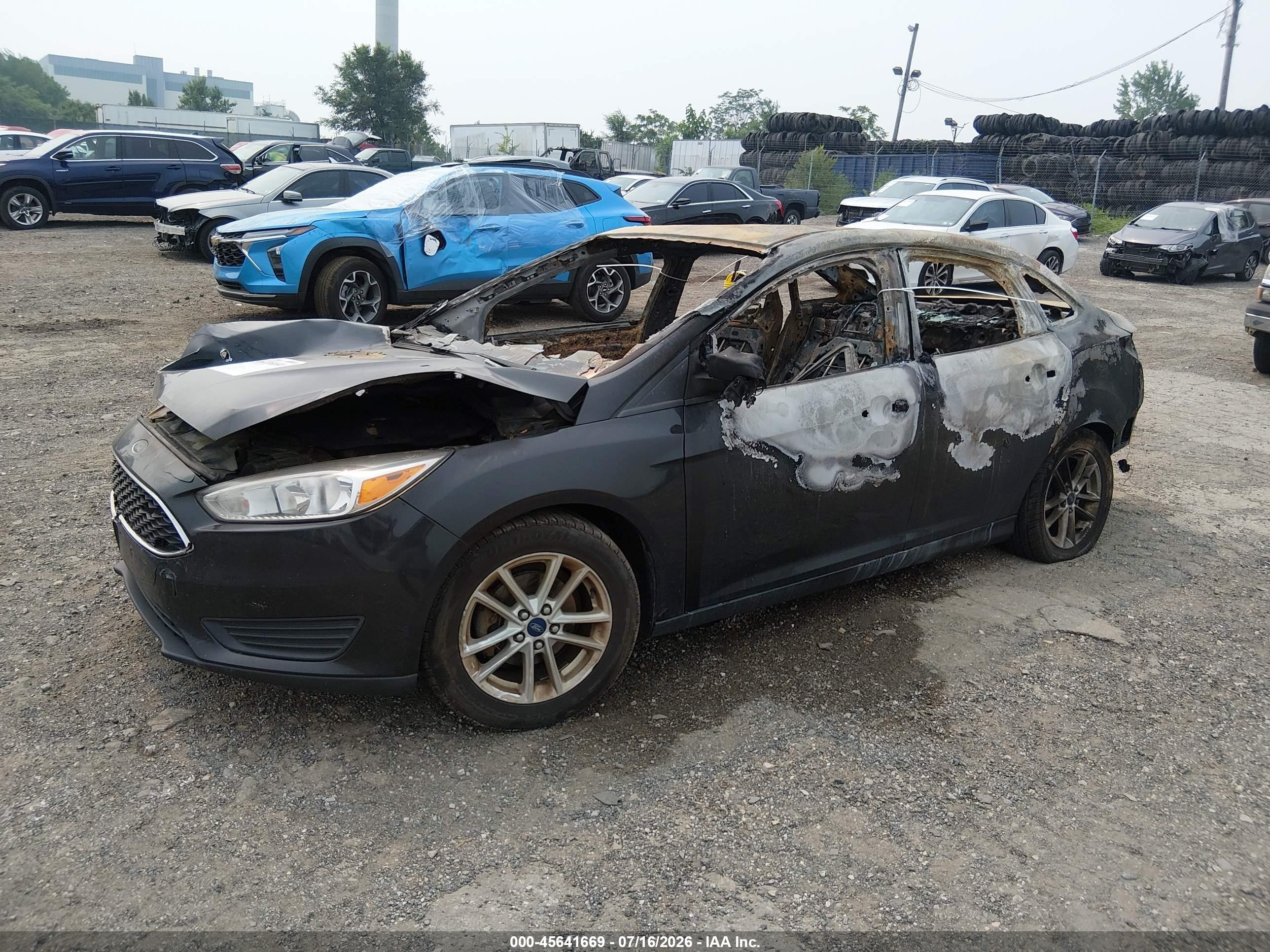 2015 Ford Focus Se Black vin: 1FADP3F27FL344462
