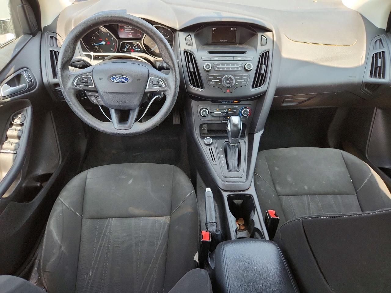 2015 Ford Focus Se White vin: 1FADP3F27FL362699