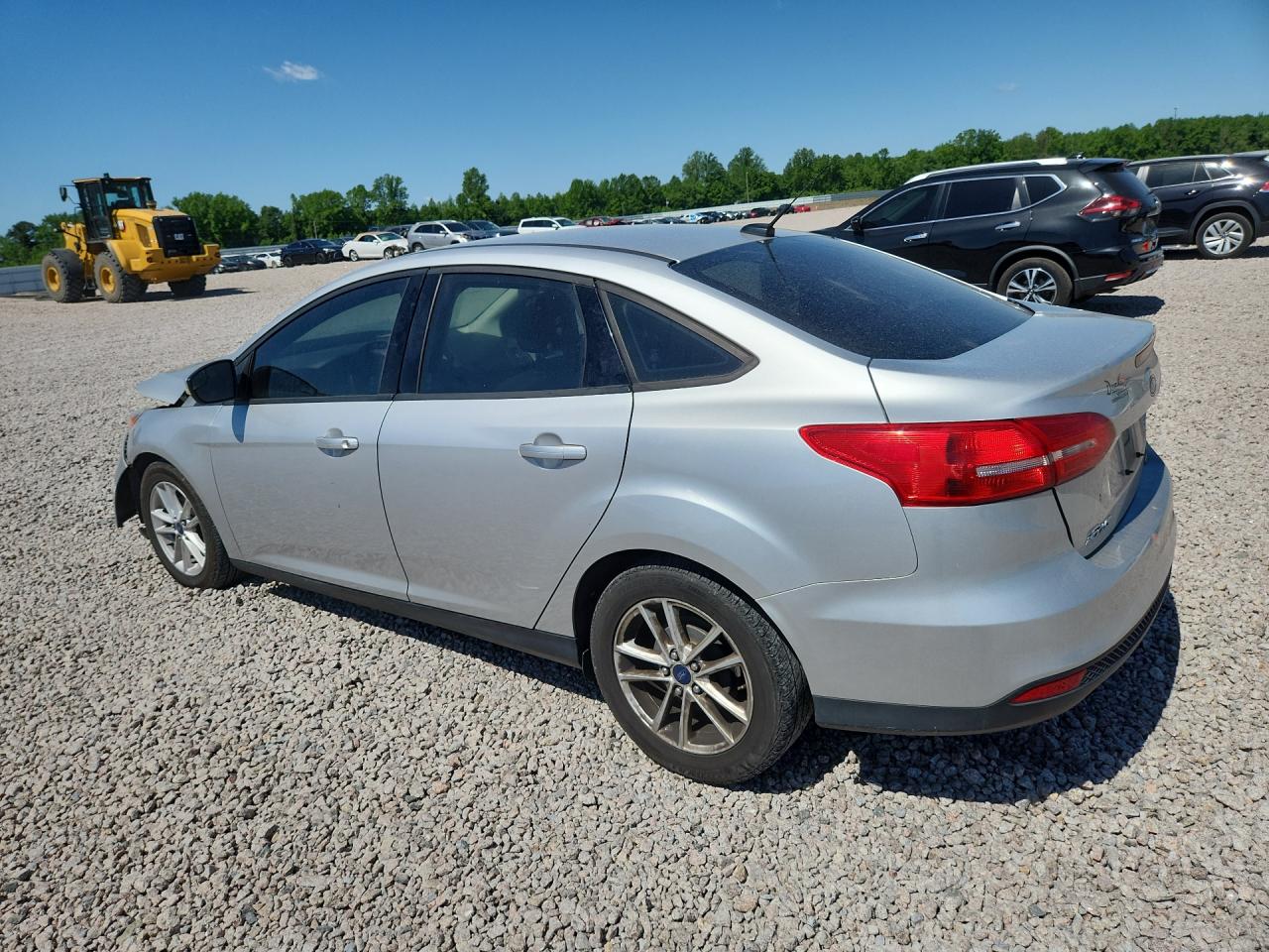 2015 Ford Focus Se Silver vin: 1FADP3F27FL376392