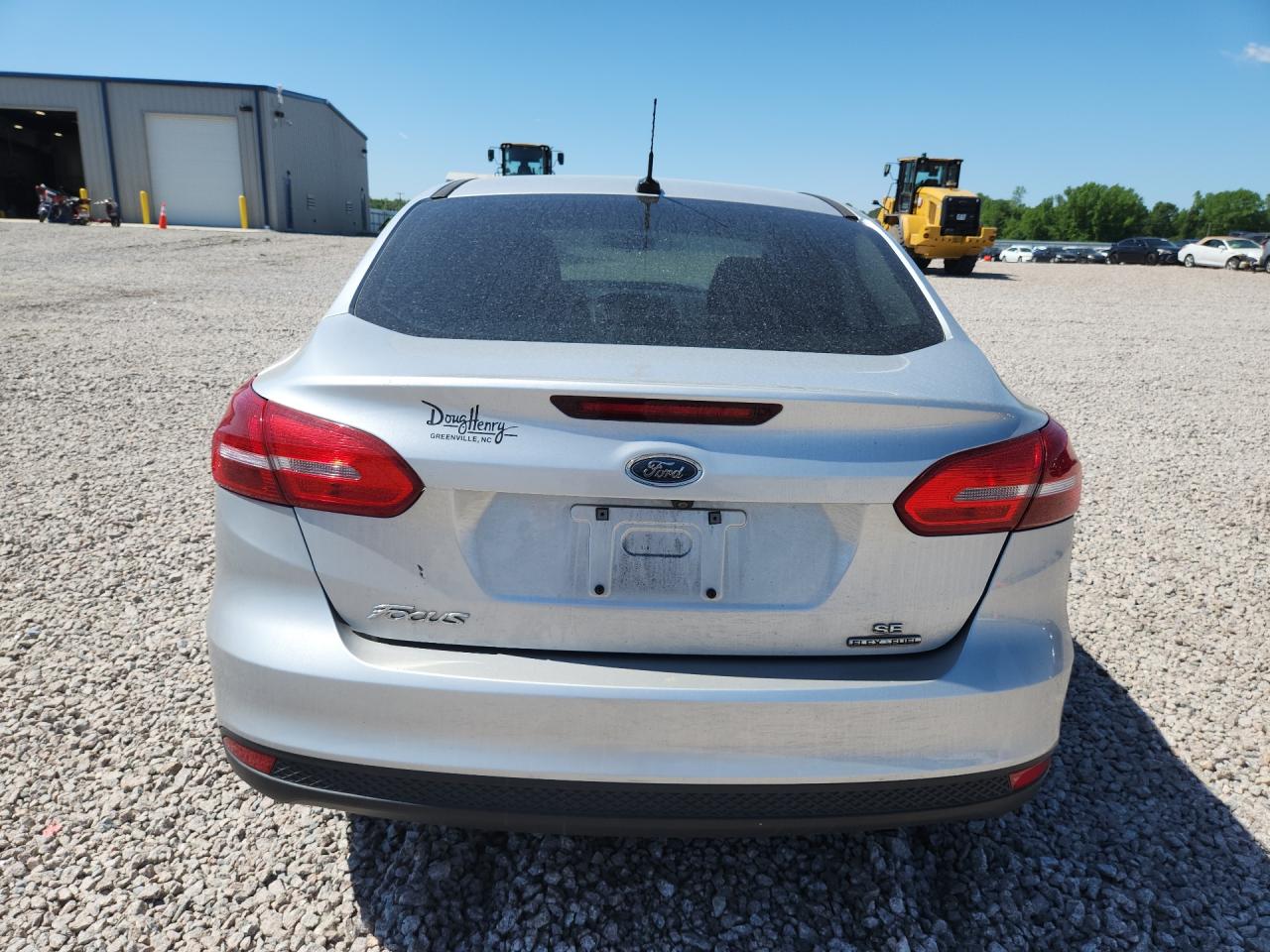 2015 Ford Focus Se Silver vin: 1FADP3F27FL376392