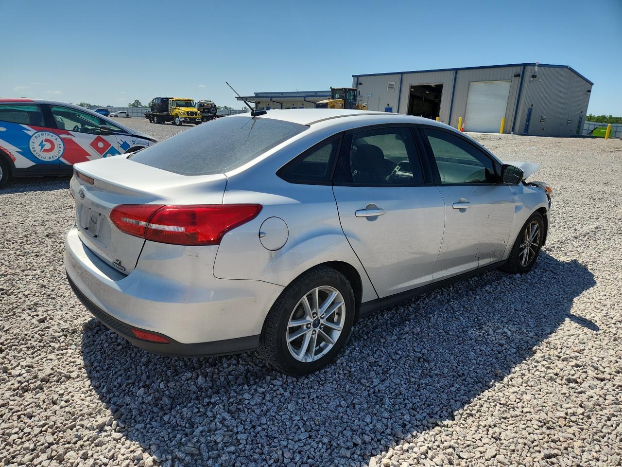 2015 Ford Focus Se Silver vin: 1FADP3F27FL376392