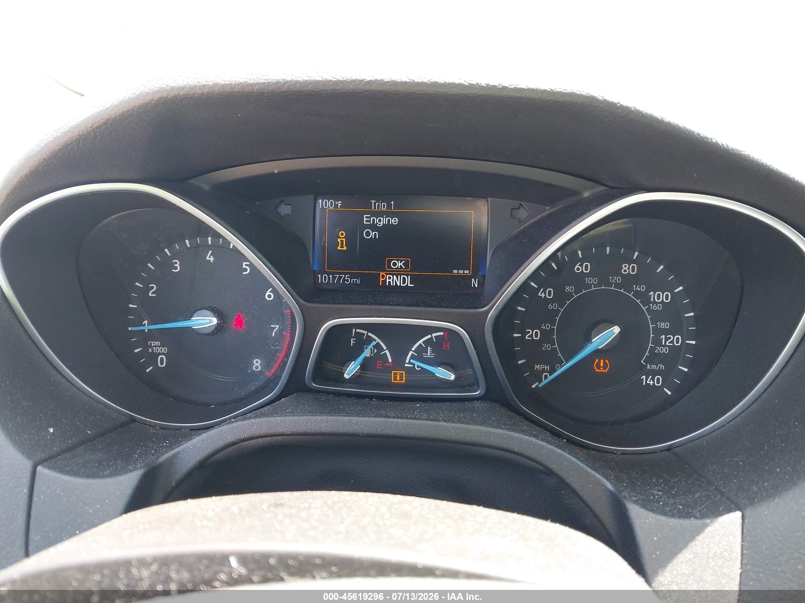 2016 Ford Focus Se Black vin: 1FADP3F27GL295037