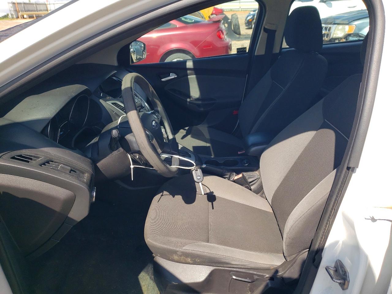 2013 Ford Focus Se White vin: 1FADP3F28DL111803
