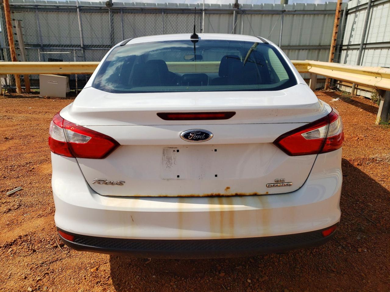 2013 Ford Focus Se White vin: 1FADP3F28DL111803