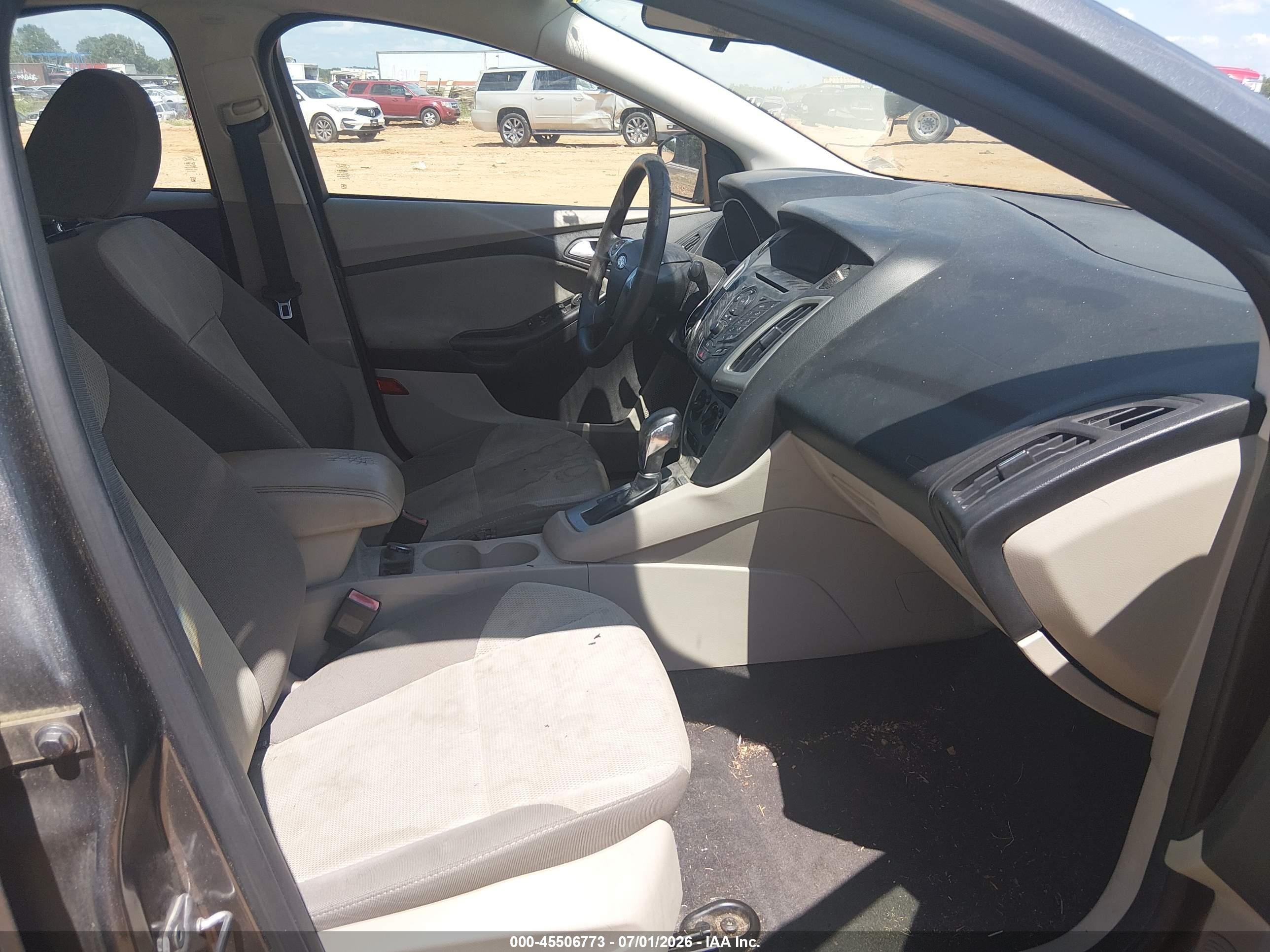 2013 Ford Focus Se Gray vin: 1FADP3F28DL133249