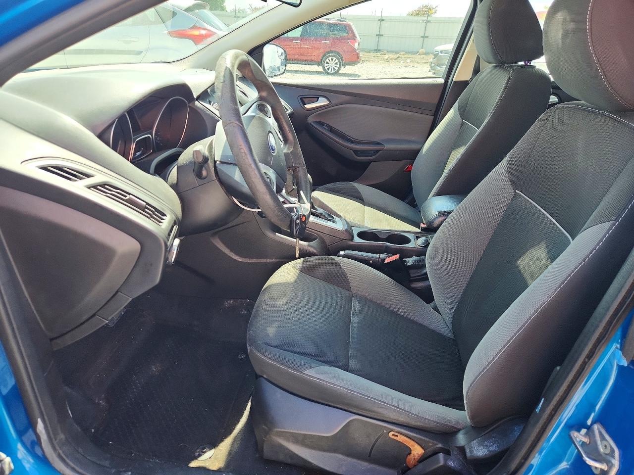 2013 Ford Focus Se Blue vin: 1FADP3F28DL133512