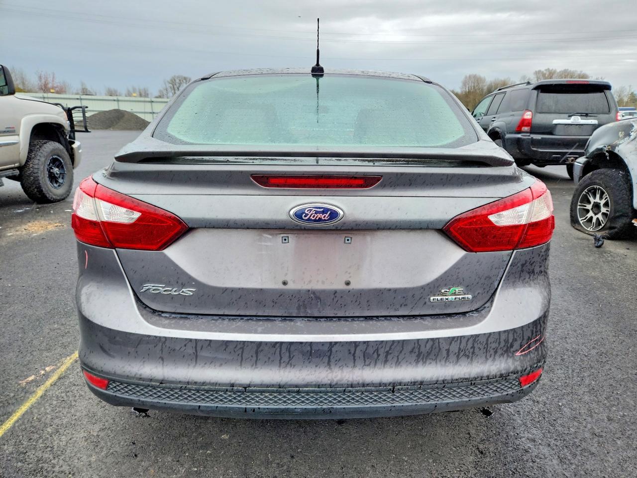 2013 Ford Focus Se Gray vin: 1FADP3F28DL145496
