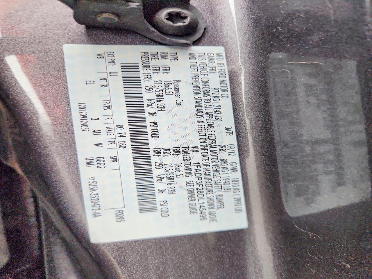 2013 Ford Focus Se Gray vin: 1FADP3F28DL145496