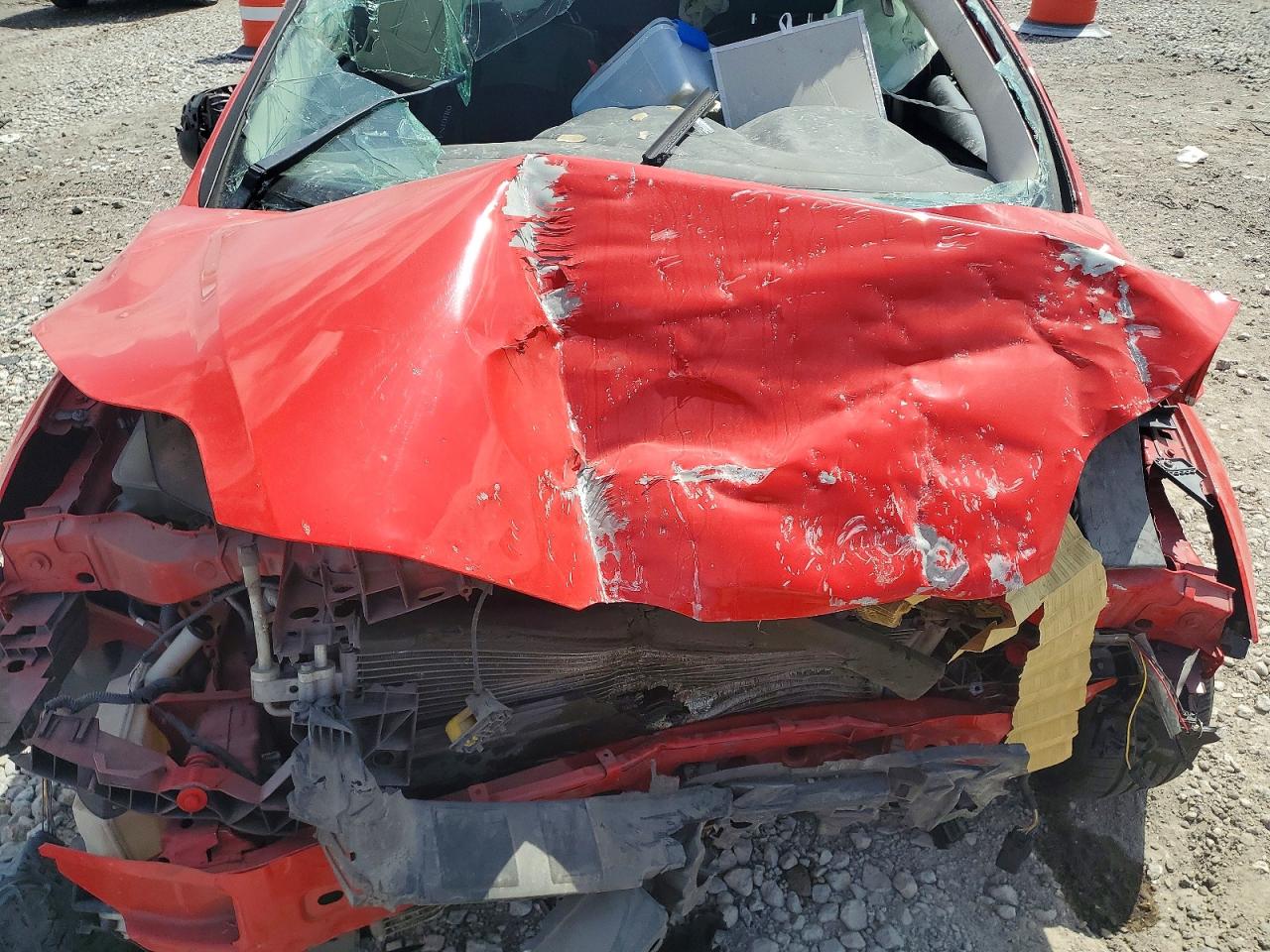 2013 Ford Focus Se Red vin: 1FADP3F28DL151119