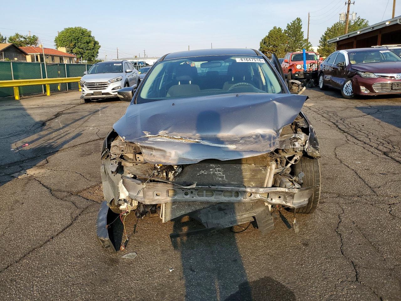 2013 Ford Focus Se Gray vin: 1FADP3F28DL153680