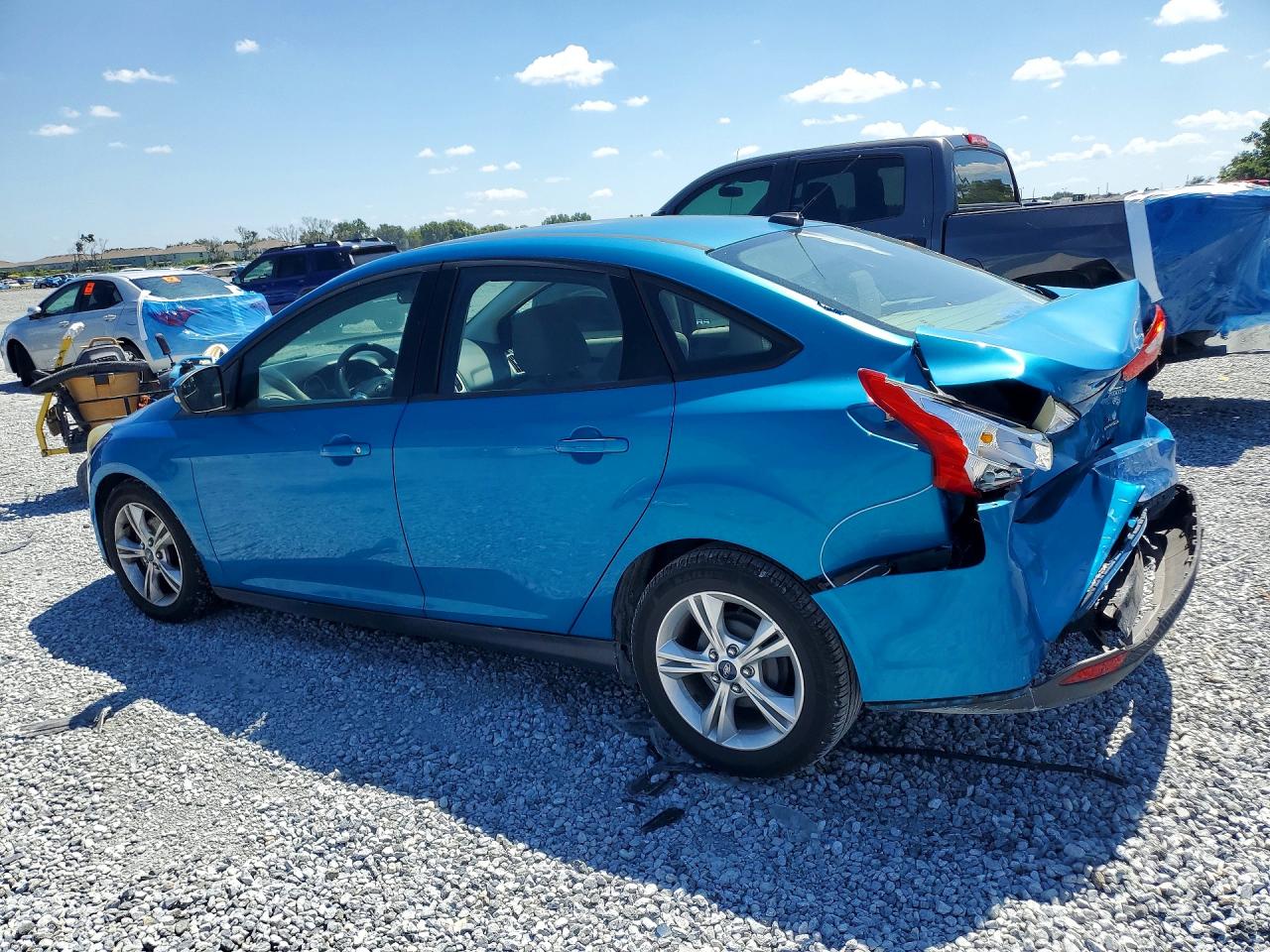 2013 Ford Focus Se Синий vin: 1FADP3F28DL155803