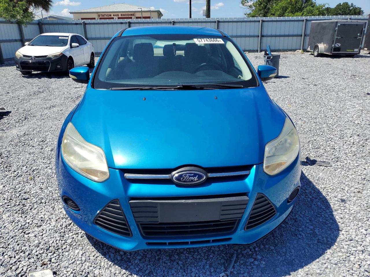 2013 Ford Focus Se Синий vin: 1FADP3F28DL155803