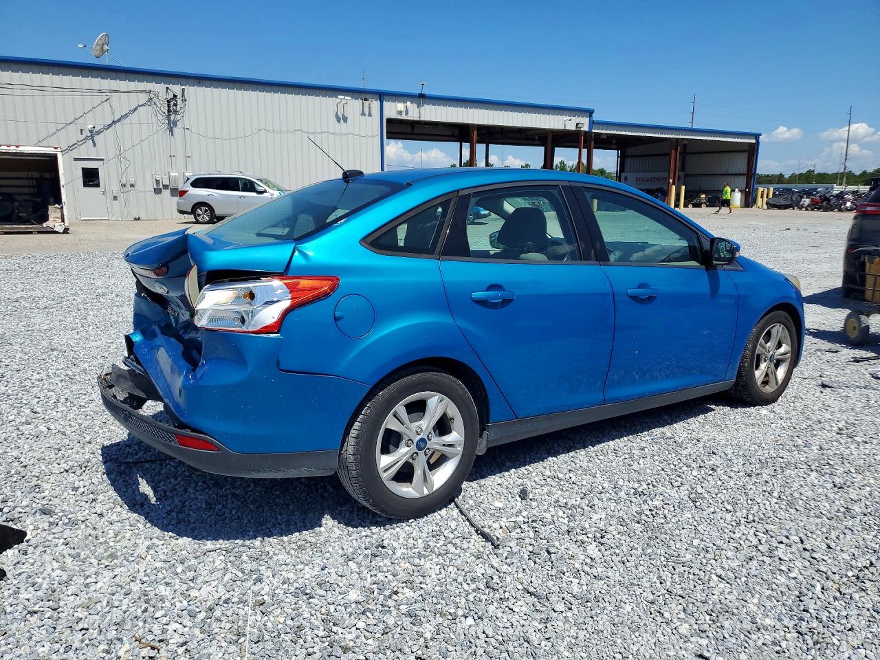 2013 Ford Focus Se Синий vin: 1FADP3F28DL155803
