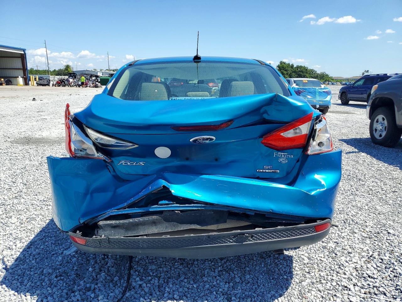 2013 Ford Focus Se Синий vin: 1FADP3F28DL155803