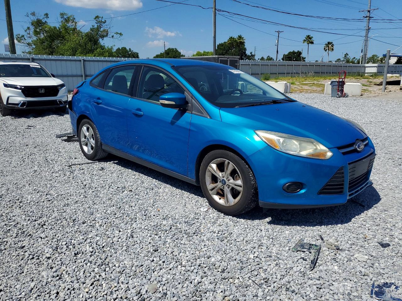 2013 Ford Focus Se Синий vin: 1FADP3F28DL155803