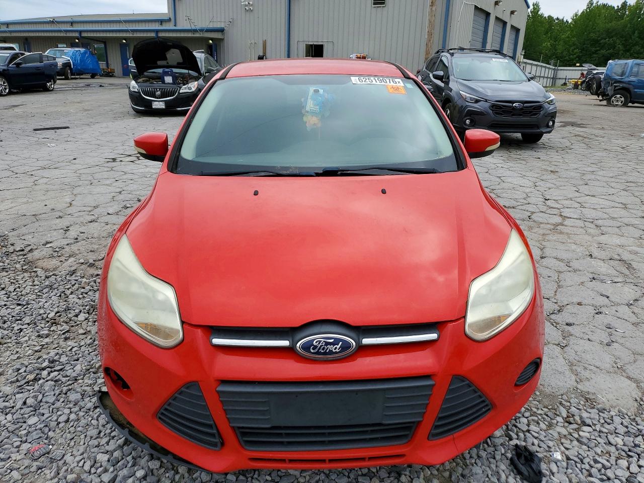2013 Ford Focus Se Red vin: 1FADP3F28DL177204