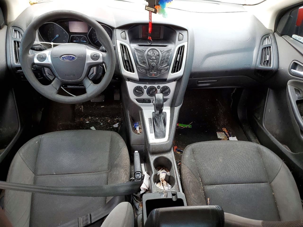 2013 Ford Focus Se Red vin: 1FADP3F28DL177204