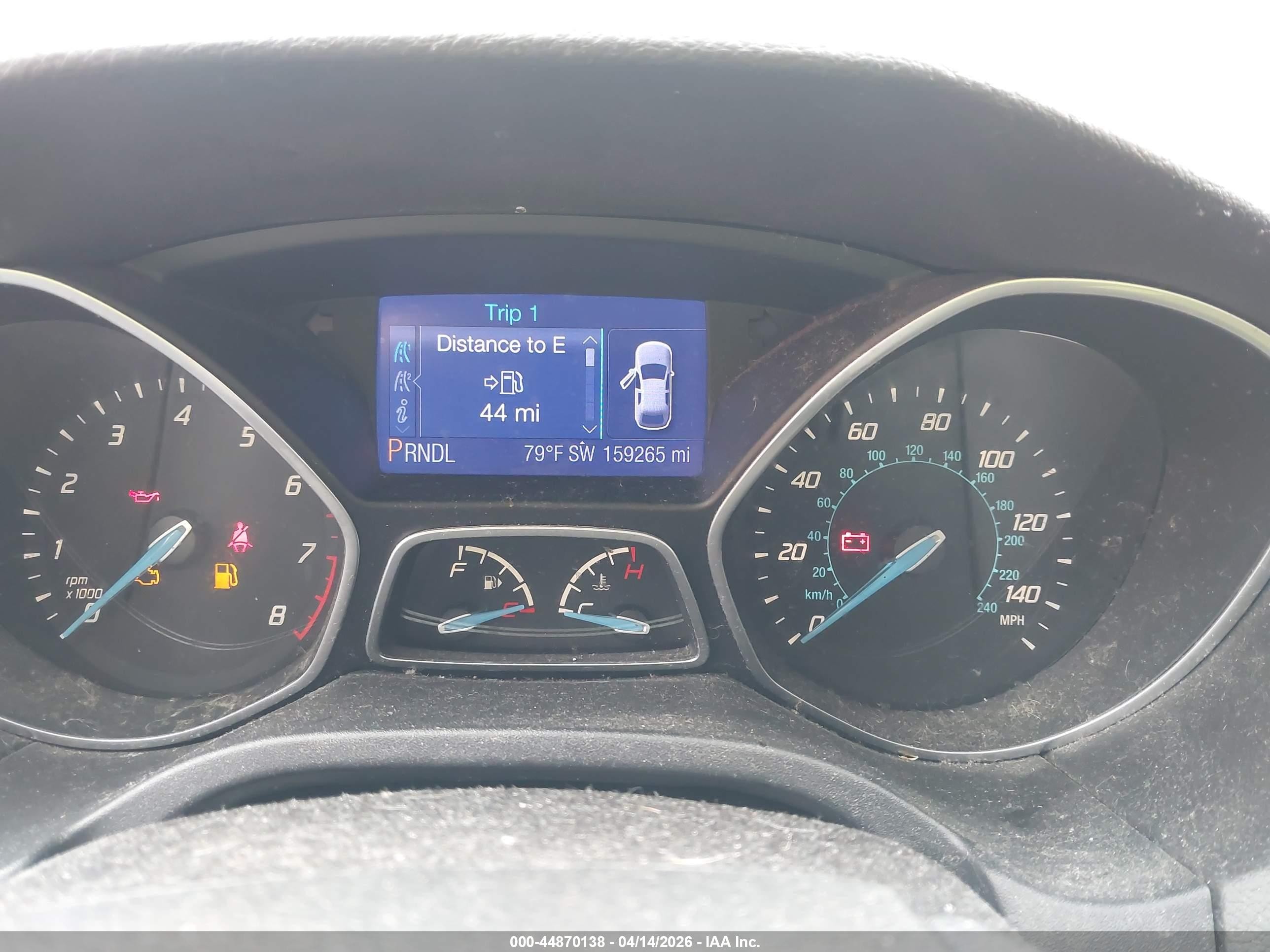 2013 Ford Focus Se Gray vin: 1FADP3F28DL180622