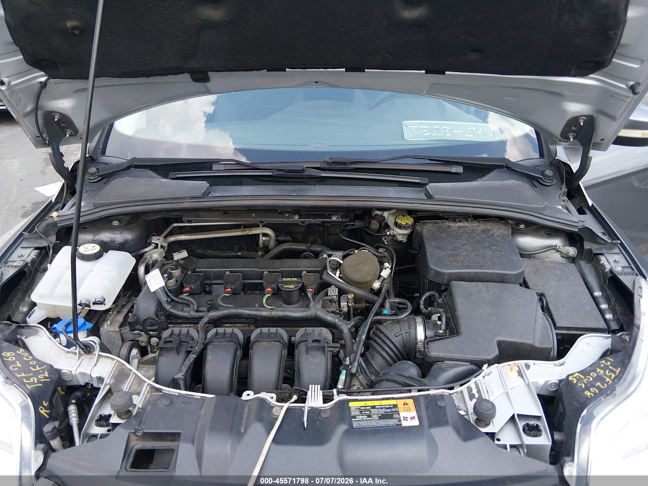 2013 Ford Focus Se Серый vin: 1FADP3F28DL206233