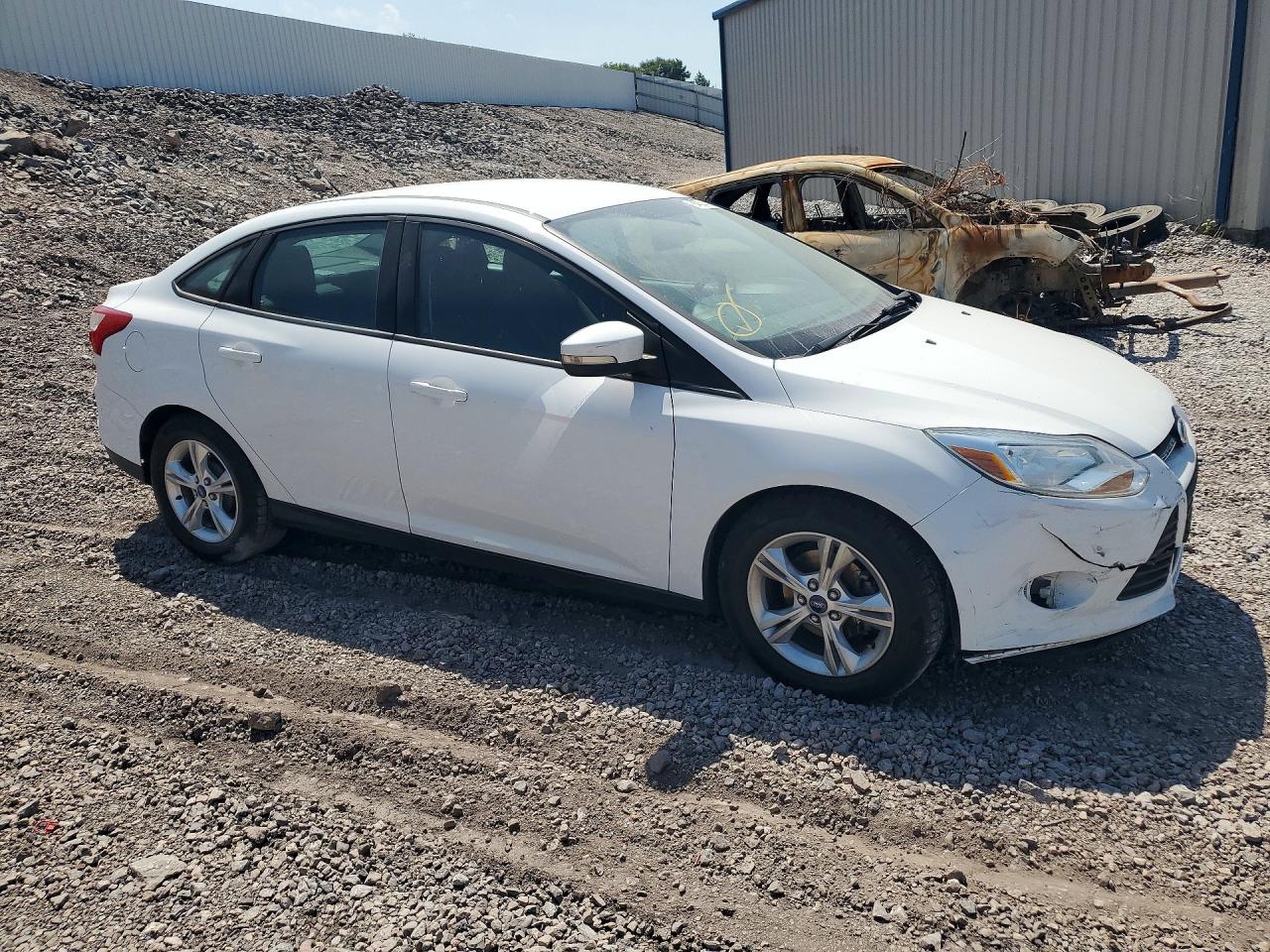 2013 Ford Focus Se Белый vin: 1FADP3F28DL240897