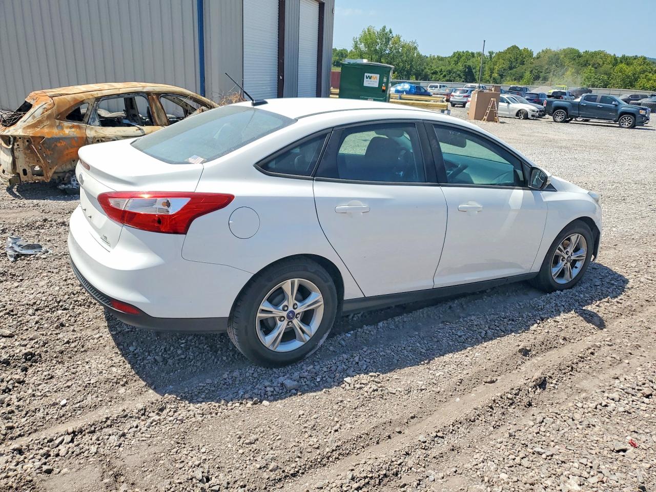 2013 Ford Focus Se Белый vin: 1FADP3F28DL240897