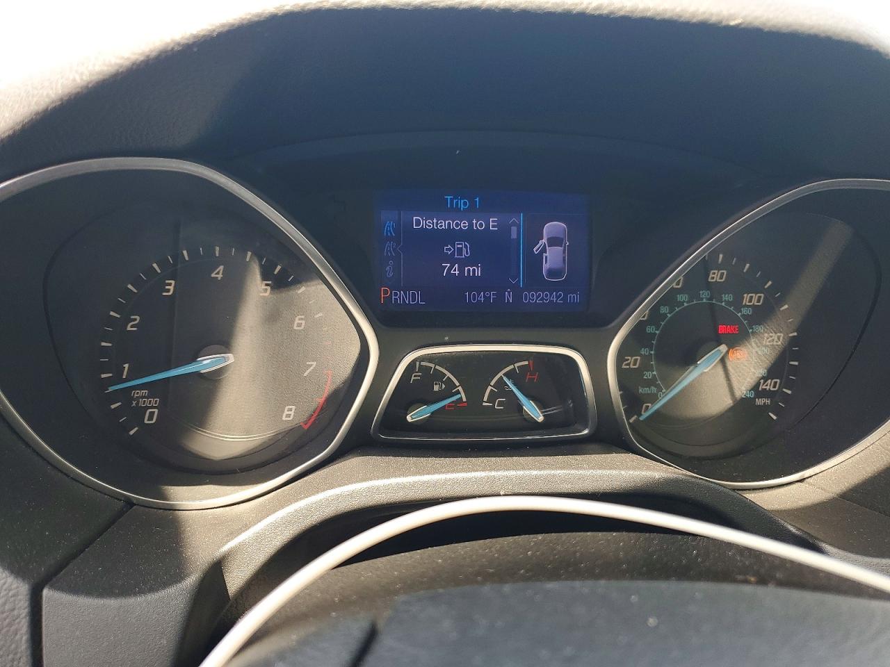 2013 Ford Focus Se Белый vin: 1FADP3F28DL240897