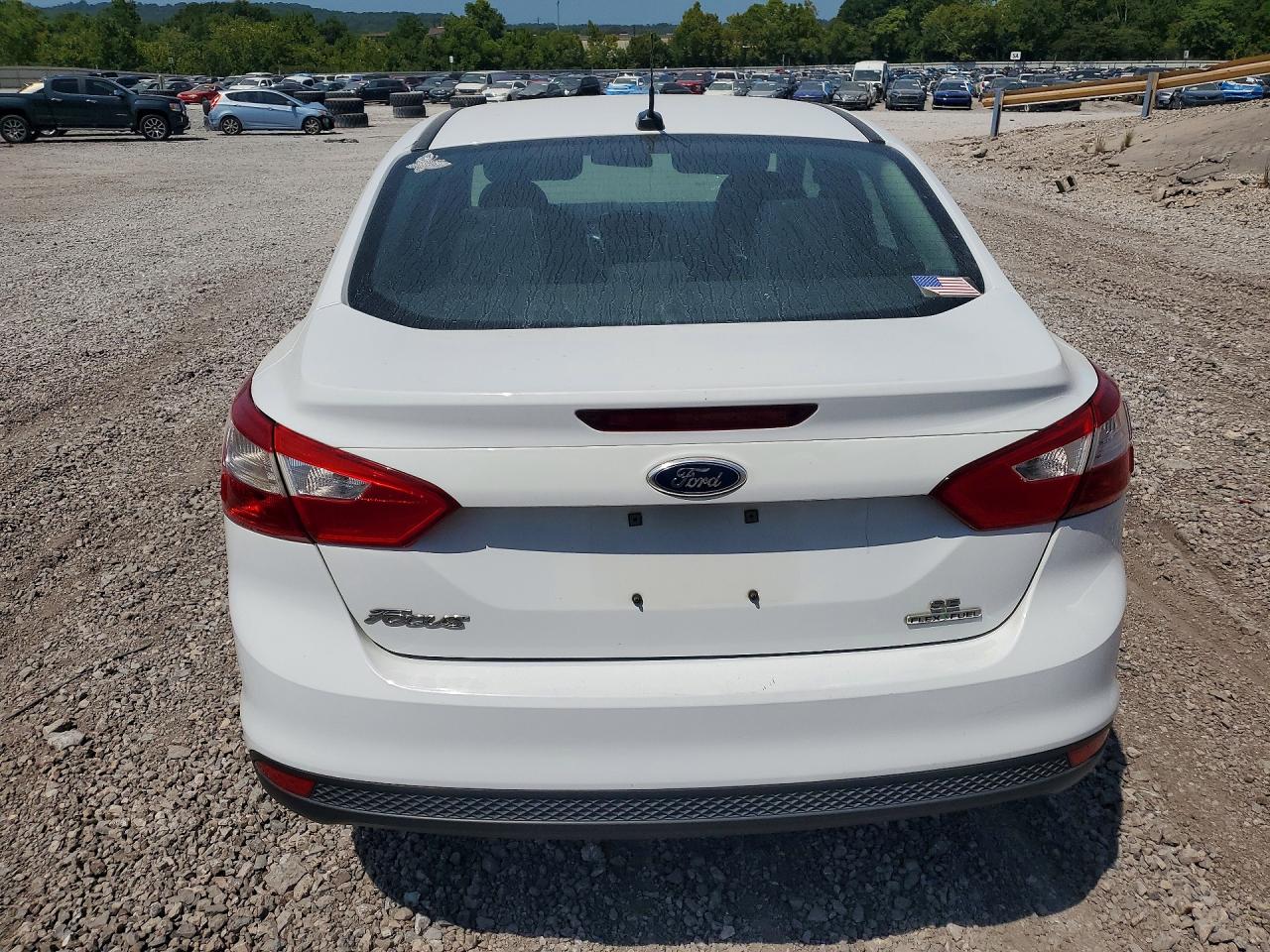 2013 Ford Focus Se Белый vin: 1FADP3F28DL240897