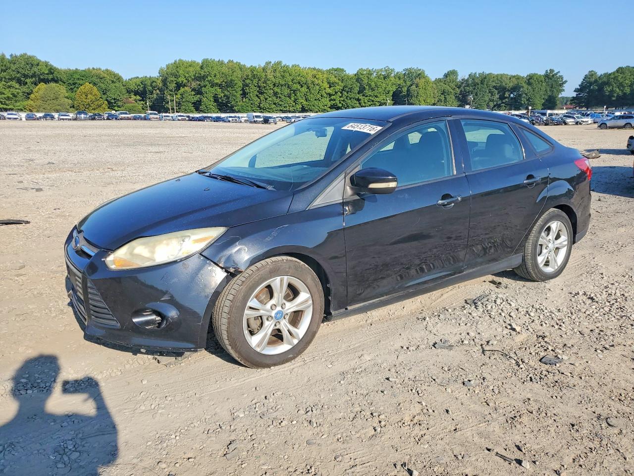 2013 Ford Focus Se Черный vin: 1FADP3F28DL248045