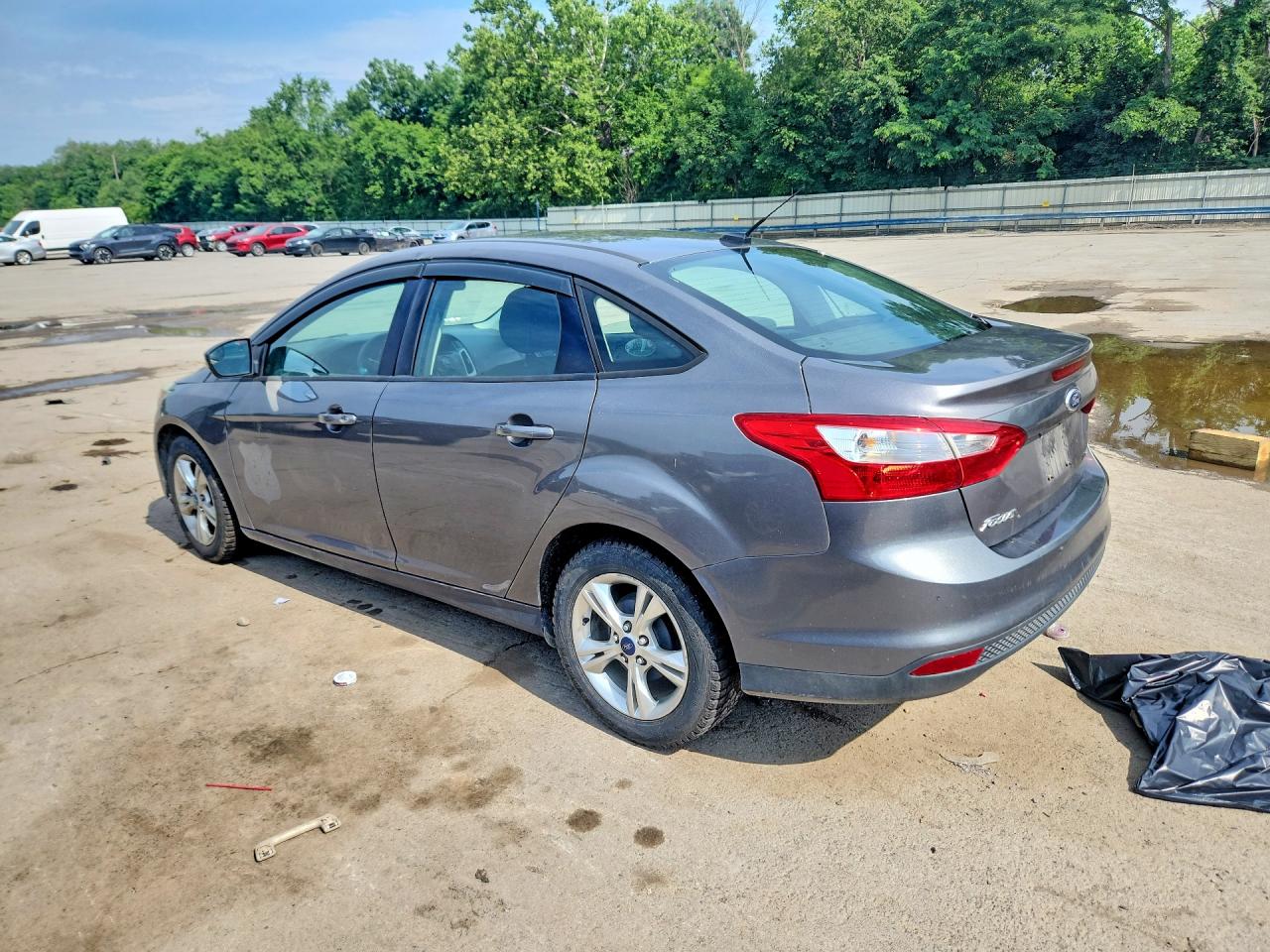 2013 Ford Focus Se Gray vin: 1FADP3F28DL269350