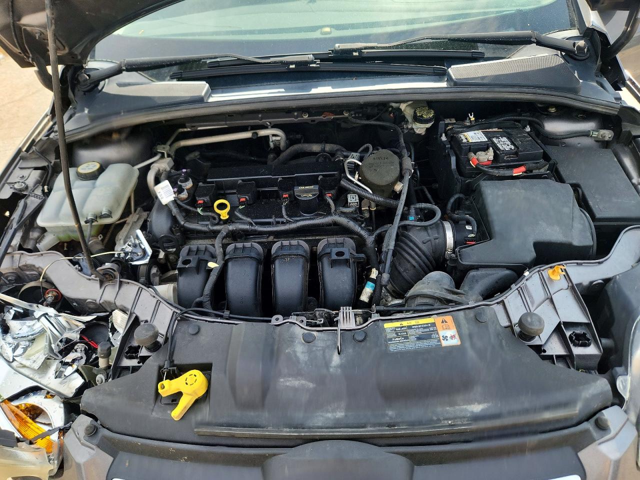 2013 Ford Focus Se Gray vin: 1FADP3F28DL269350