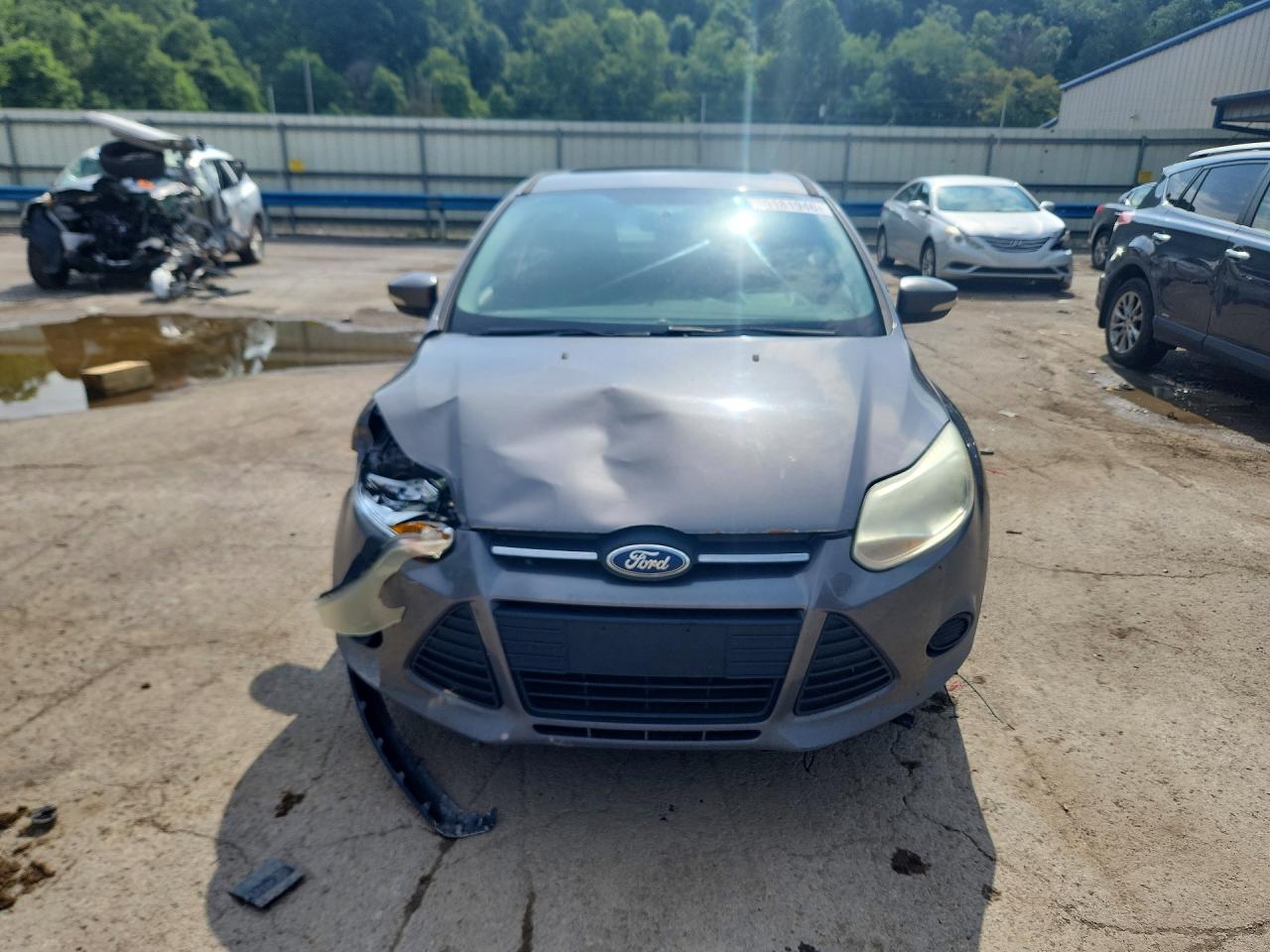 2013 Ford Focus Se Gray vin: 1FADP3F28DL269350