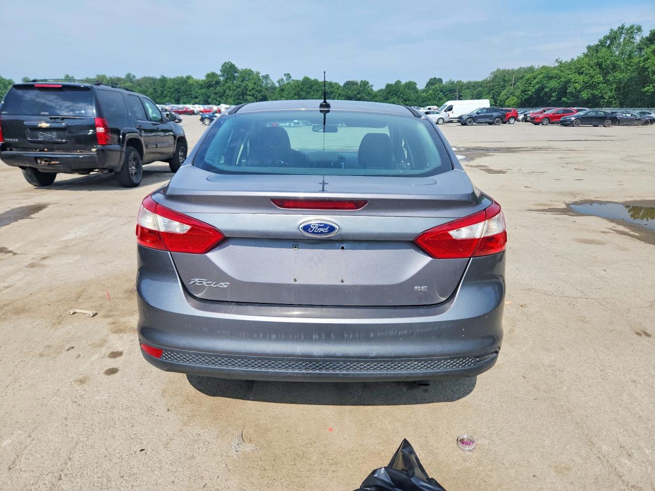 2013 Ford Focus Se Gray vin: 1FADP3F28DL269350
