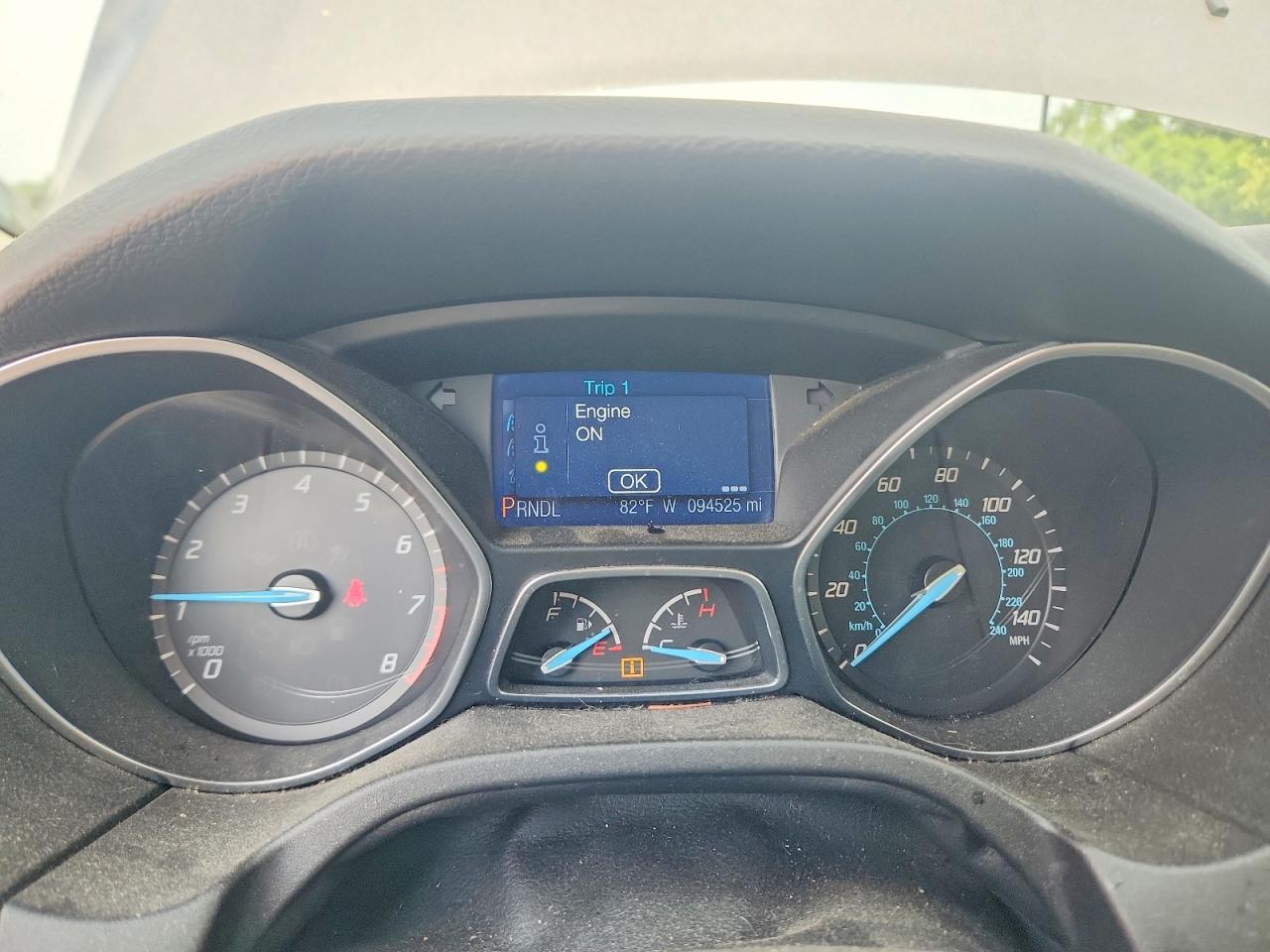 2013 Ford Focus Se Gray vin: 1FADP3F28DL269350