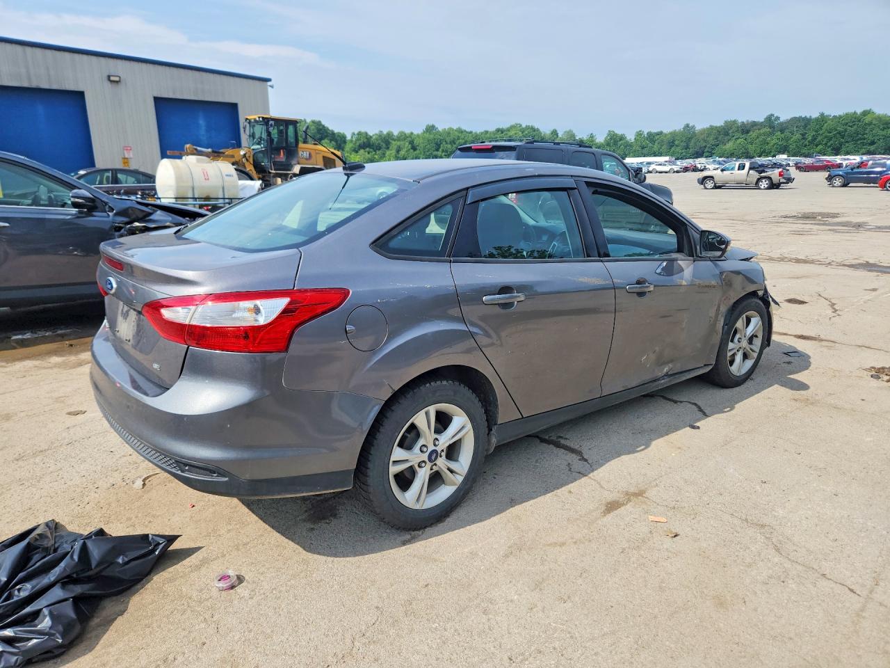 2013 Ford Focus Se Gray vin: 1FADP3F28DL269350