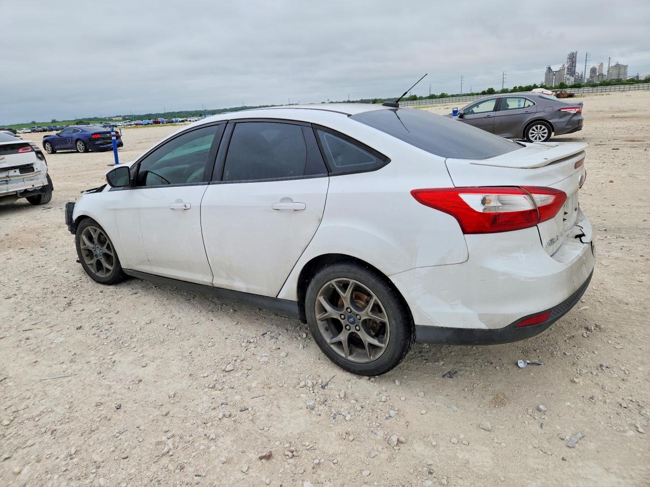 2013 Ford Focus Se White vin: 1FADP3F28DL279022