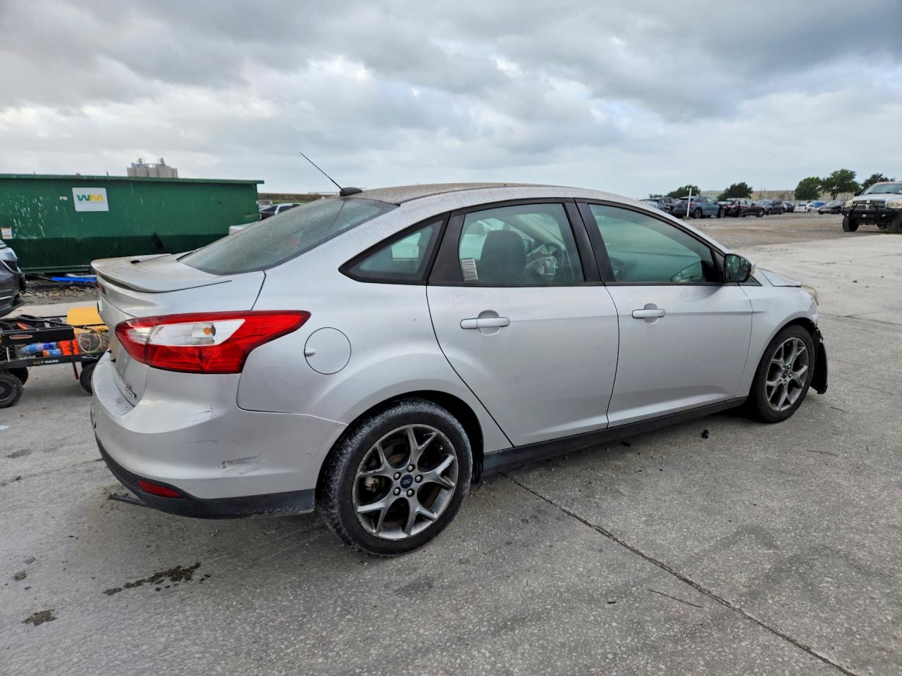 2013 Ford Focus Se Silver vin: 1FADP3F28DL300158