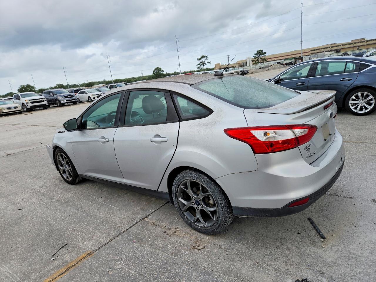 2013 Ford Focus Se Silver vin: 1FADP3F28DL300158