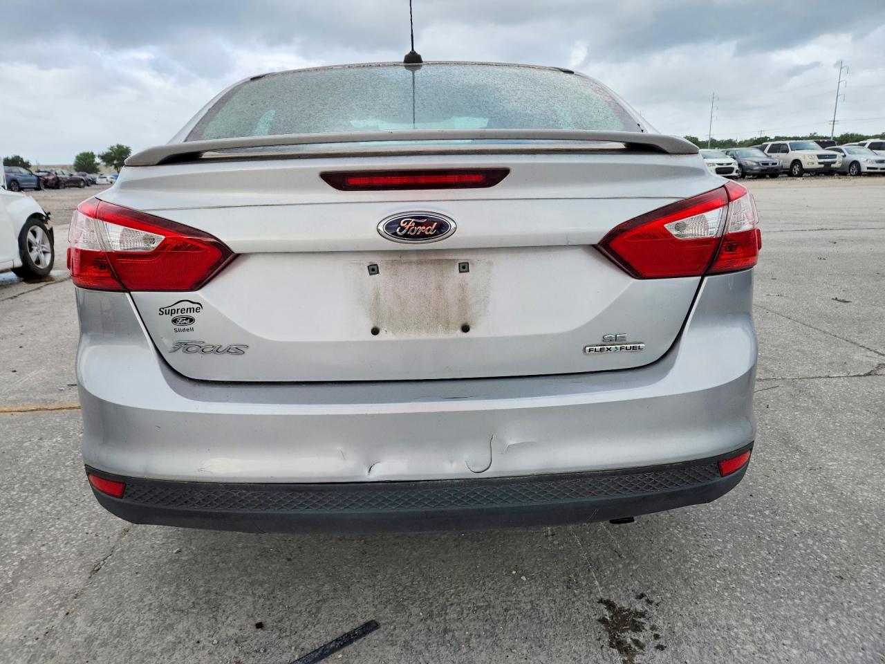 2013 Ford Focus Se Silver vin: 1FADP3F28DL300158