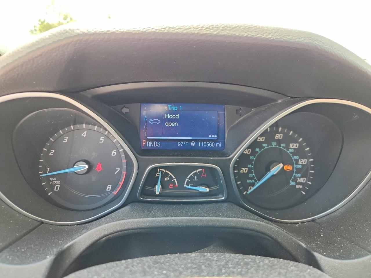 2013 Ford Focus Blue vin: 1FADP3F28DL306185