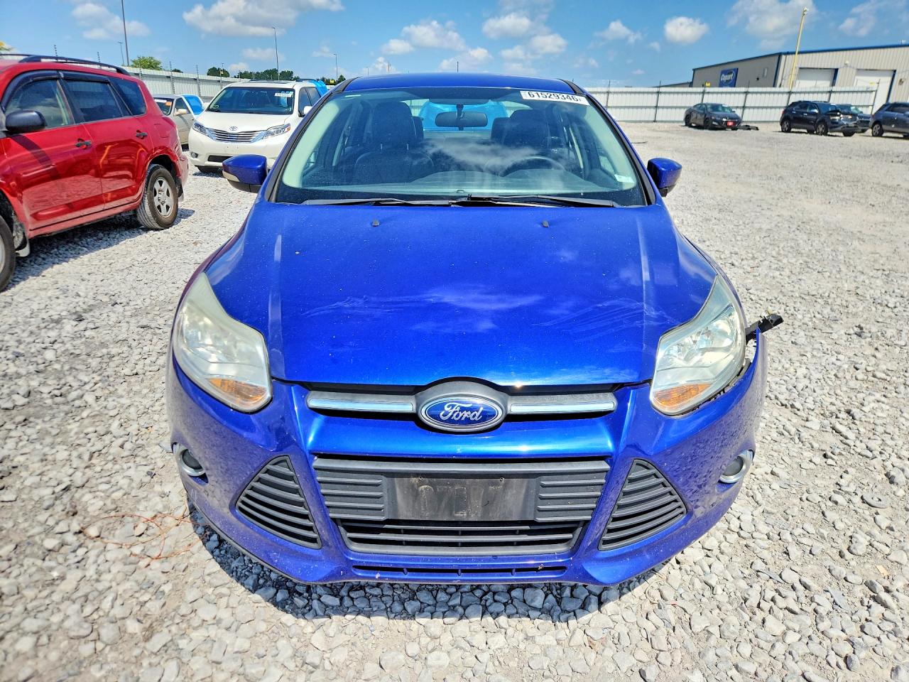 2013 Ford Focus Blue vin: 1FADP3F28DL306185