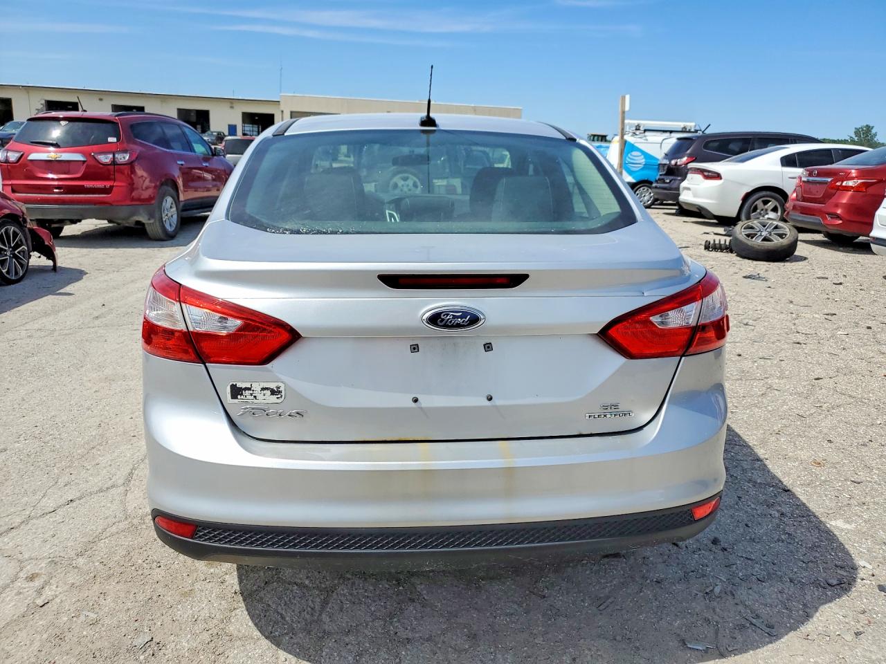 2013 Ford Focus Se Серебряный vin: 1FADP3F28DL318613