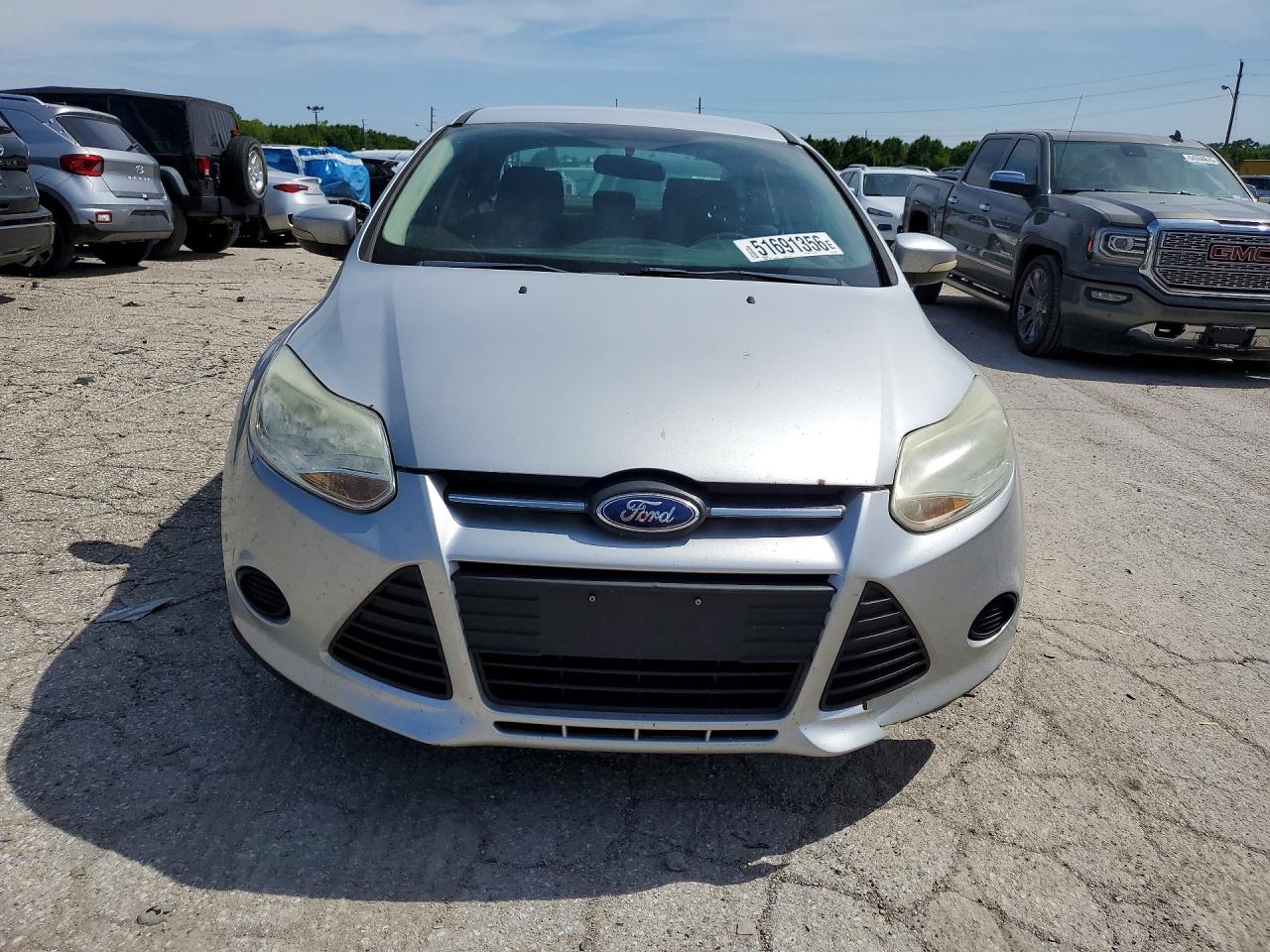 2013 Ford Focus Se Серебряный vin: 1FADP3F28DL318613