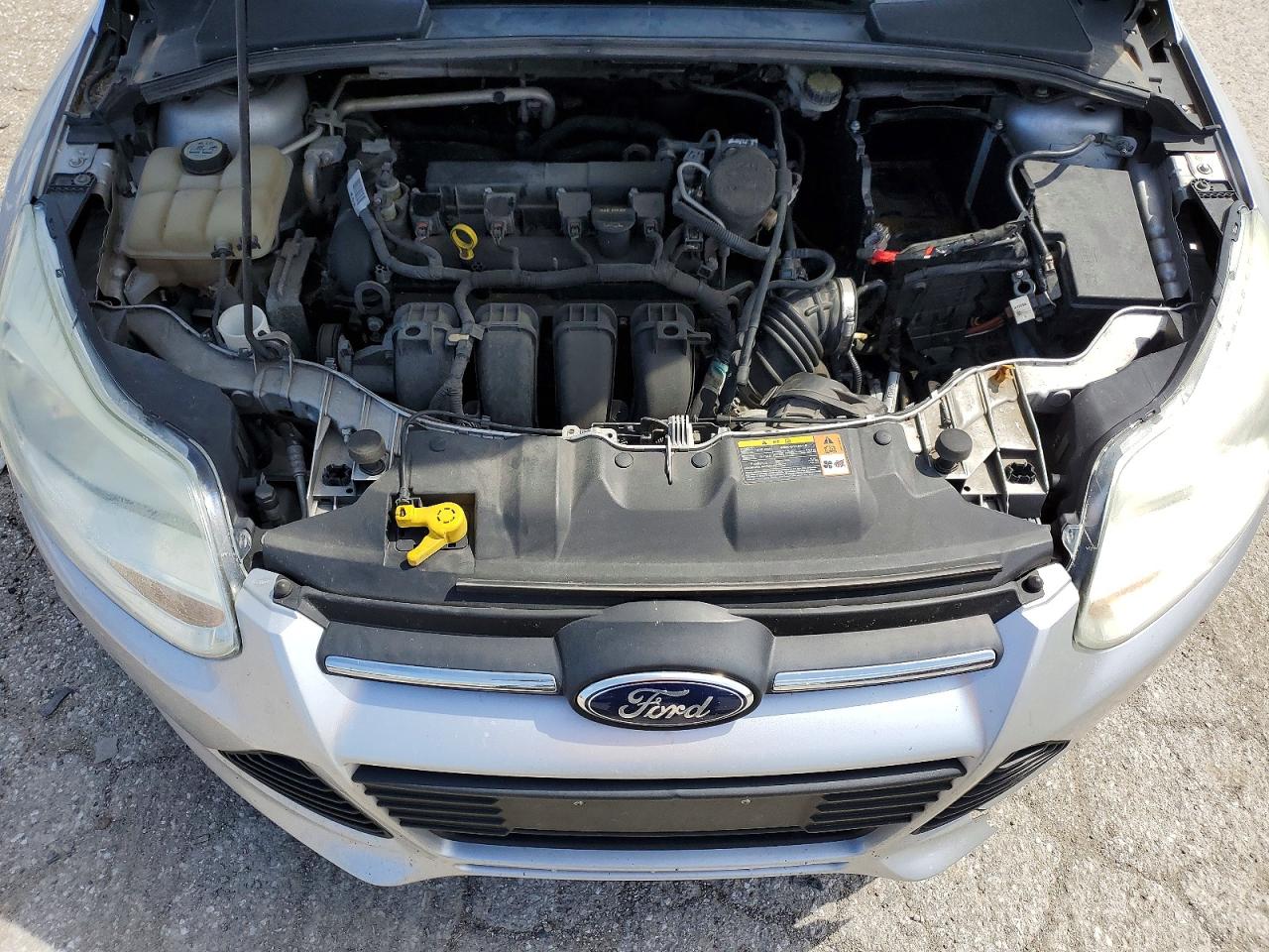 2013 Ford Focus Se Серебряный vin: 1FADP3F28DL318613