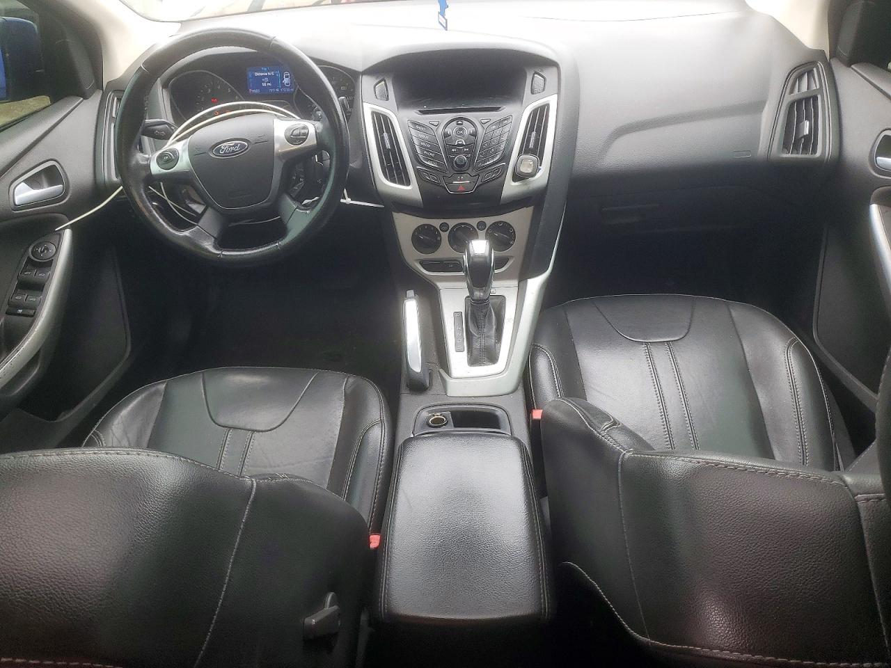 2013 Ford Focus Se Blue vin: 1FADP3F28DL321124