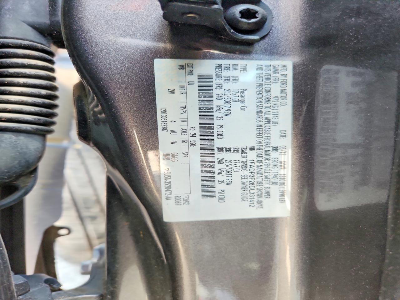 2013 Ford Focus Se Gray vin: 1FADP3F28DL331412