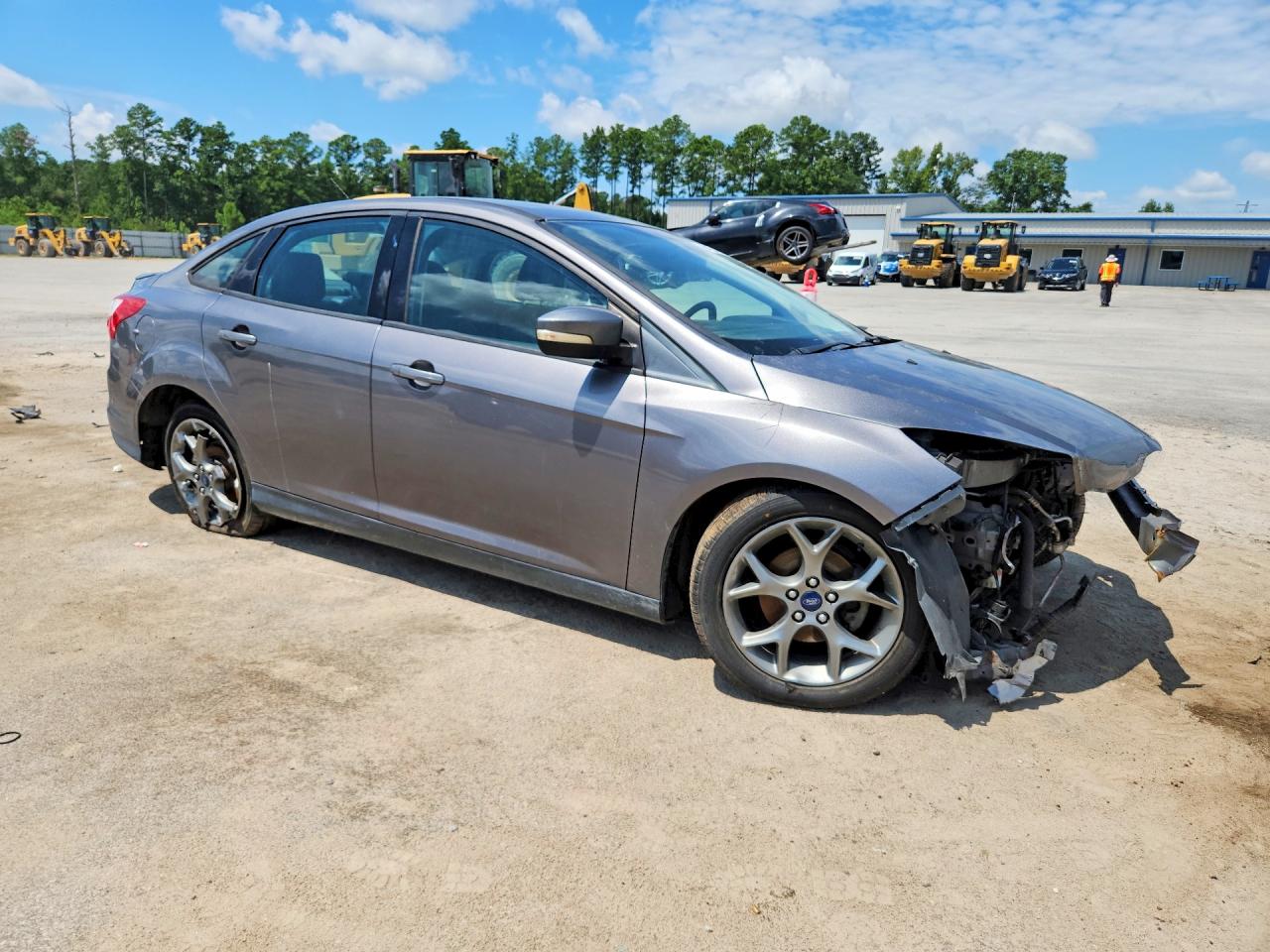 2013 Ford Focus Se Gray vin: 1FADP3F28DL331412