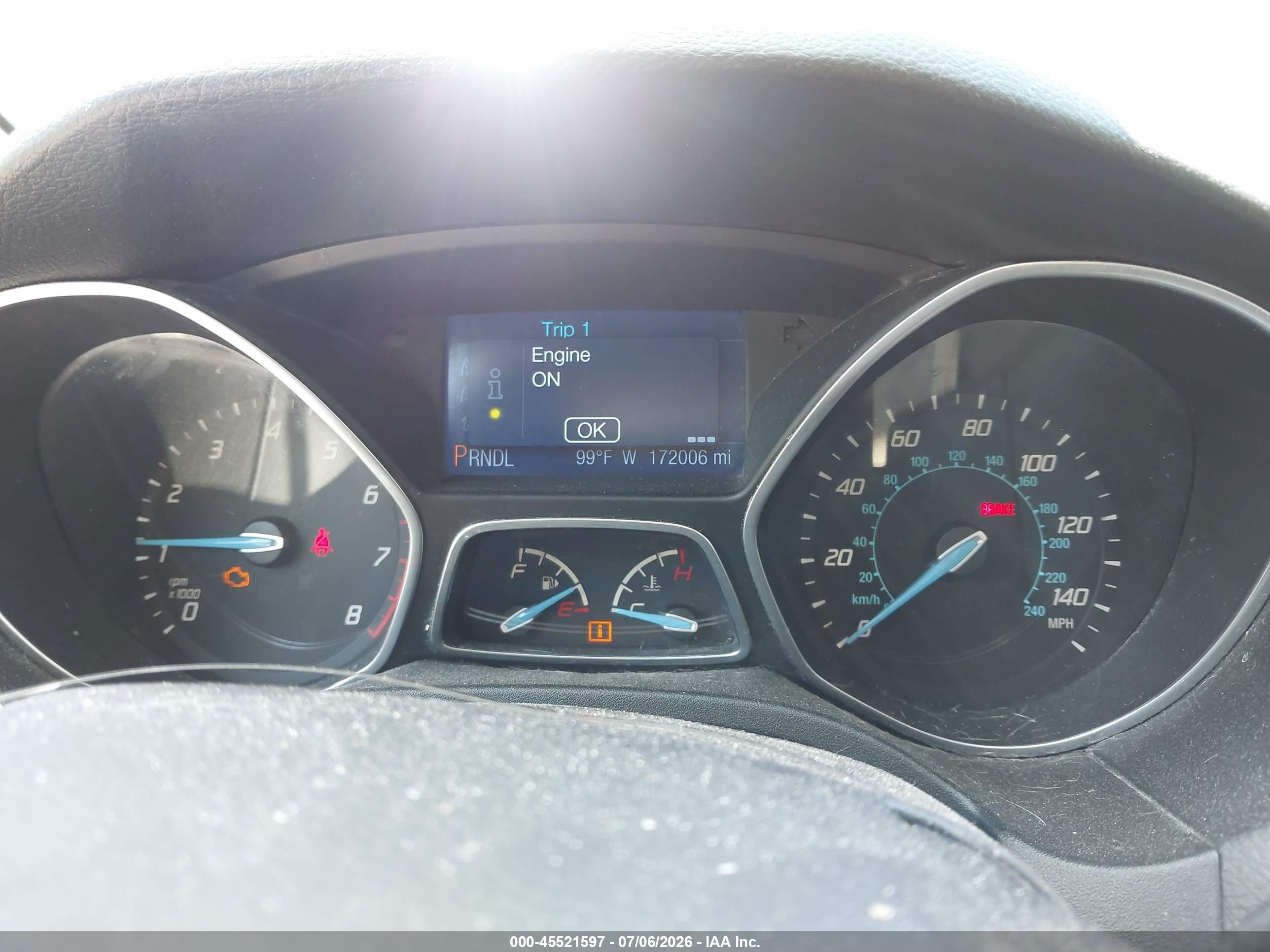 2013 Ford Focus Se Красный vin: 1FADP3F28DL333614